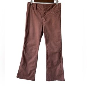 Aritzia’s Sun•deh Cotton Brown Flare Trousers